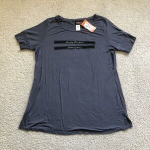 Boswell's Harley Davidson Motorcycles Nashville TN T-Shirt Women's XL Gray NWT